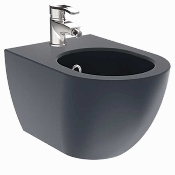 ROSE Wall Mounted Bidet Matt IRONSTONE  SP1308